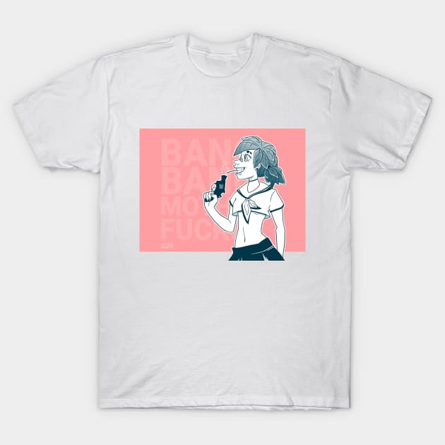 Bang Bang Girl T-Shirt by myprofanity